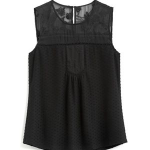 Stitch Fix - Daniel Rainn Zelia Lace Yoke Knit Top